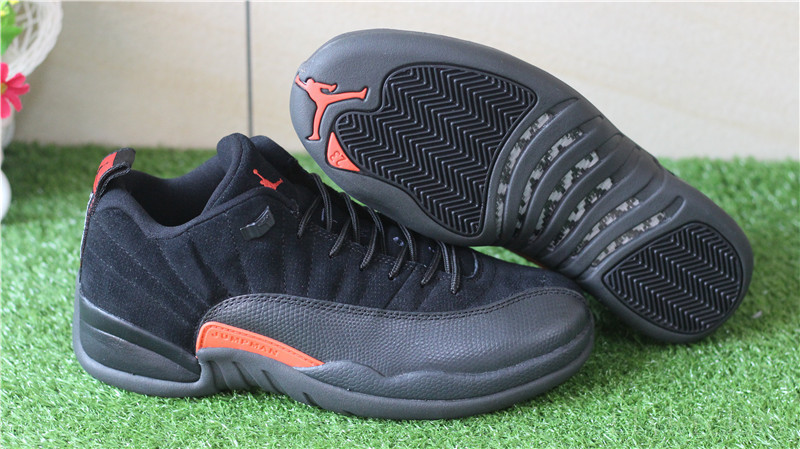 Air Jordan 12 Retro Low Olive Black Max Orange